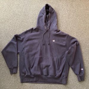 Navy Blue Champion Hoodie